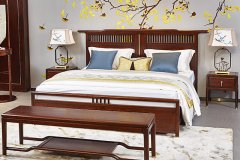 佛山新中式家具套房電視擺放風水，應該如何布